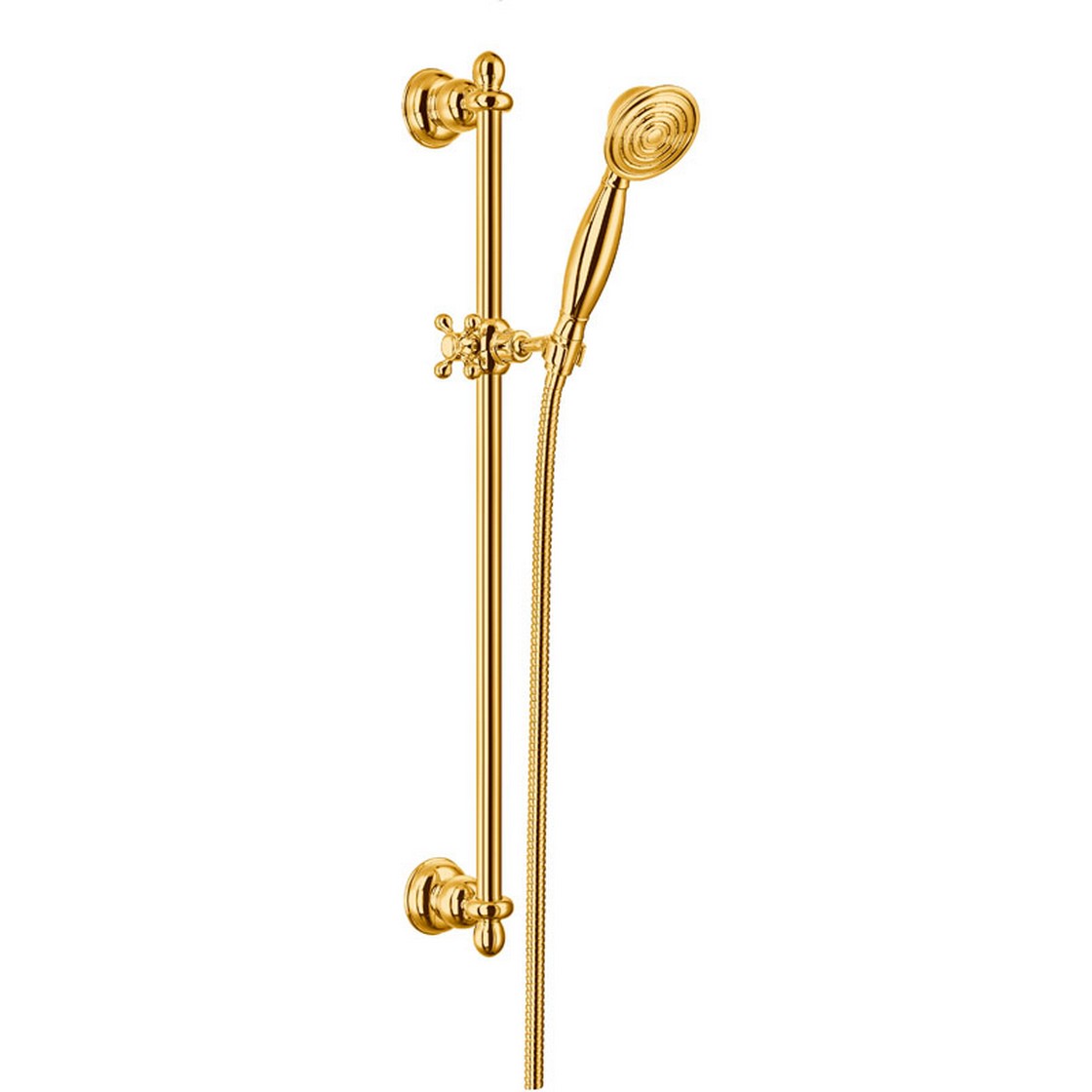 Shower bar with shower kit COLORADO GOLD 1017.233-G