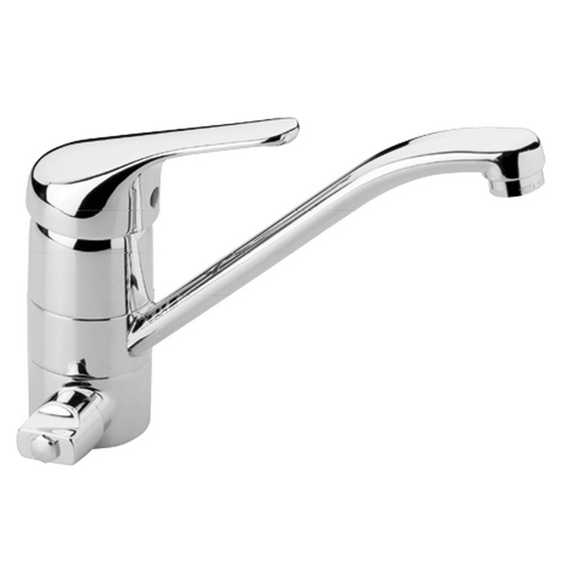 Miscelatore lavello cucina con attacco lavastoviglie, bassa pres