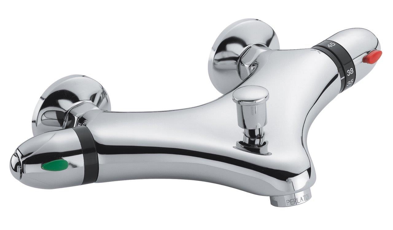 Thermostat-Wannenarmatur Aufputz 9901-C