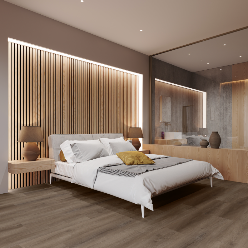 SPC Vinyl Flooring - 1220 x 225 x 5 mm - Valeggio SPC-5005
